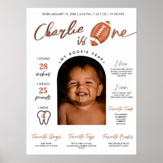 Den minimalistiska fotbollsnybörjaren för året för poster