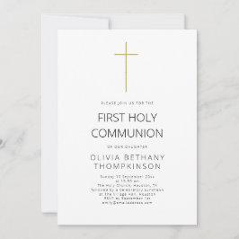 Den minimalistiska kommissionen för första Heligan Inbjudningar