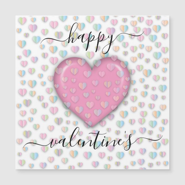 Den minimalistiska Lycklig Valentindagen (Framsida)