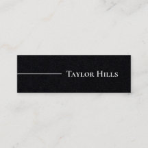 Den minimalistiska moderna Namn Black Kraft