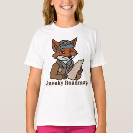 Den minimalistiska rävens hemliga Karta Äventyr |  T Shirt