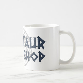Den Minotaur chinan shoppar muggen (supportern) Kaffemugg