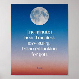 Den minut jag hörde min första kärlek-historia Pos Poster