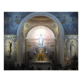 Den Miraculous Medal: Paris, Frankrike Fototryck