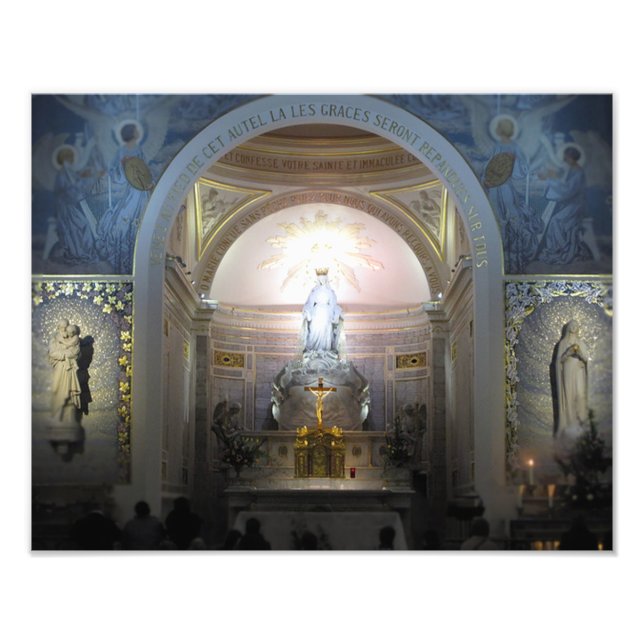 Den Miraculous Medal: Paris, Frankrike Fototryck (Framsidan)