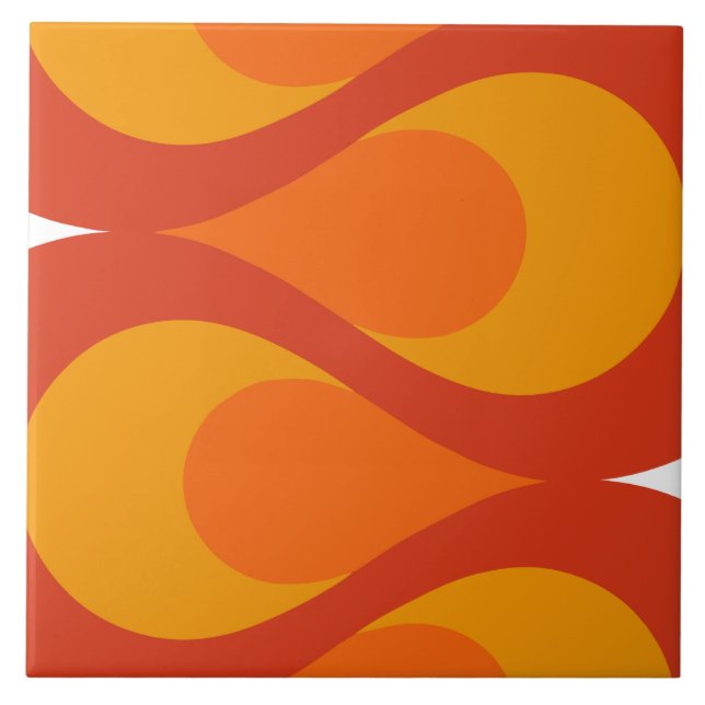 Den mitt- århundradevågar belägger med tegel kakelplatta (Framsidan)