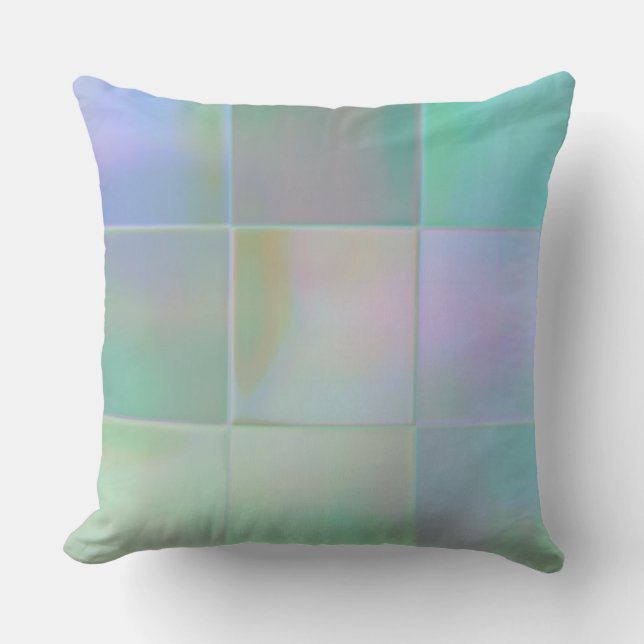 Den mjuka pastellfärgade unika anpassningsbar kudde (Framsida)