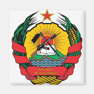 Den Mocambique vapenskölden specificerar Magnet