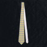 Den moderiktiga polkaen pricker mönster - gult på slips<br><div class="desc">En moderiktig slips med stilfull polka pricker mönster i de senaste modetrendfärgerna.</div>