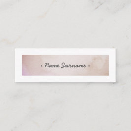 Den moderiktiga vattenfärgen fyller på med bränsle mini visitkort