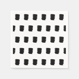 Den moderna 16:e födelsedagsfesten Napkins mönster Pappersservett