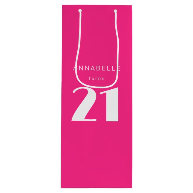 Den moderna 21:a tjugoen-Födelsedagsfesten (Framsidan)