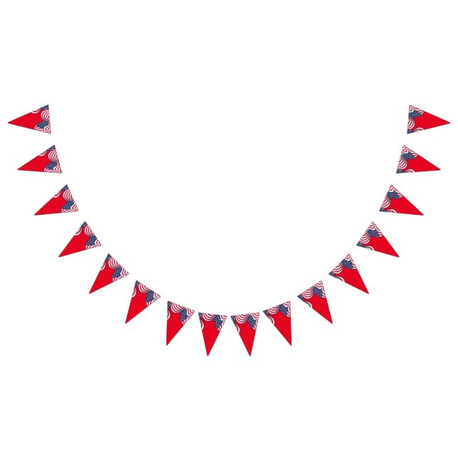 Den moderna 4:e jude patriotiska amerikanska USA f Vimplar (Alla)