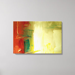 Den moderna Abstrakten Art Wrapped Canvas