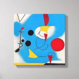 Den moderna Abstrakten Blue Mobile 1 Canvastryck