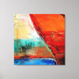 Den moderna Abstrakten Struktur Mönster Canvastryck