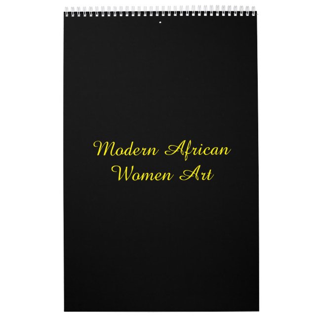 Den moderna afrikanska kvinnotidningen 2016 kalender (Omslag)