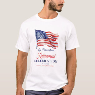 Den moderna amerikanska Flagga, 4:e juli-armén Pen T Shirt