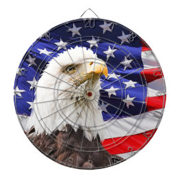 Den moderna amerikanska Flagga Party Darttavla