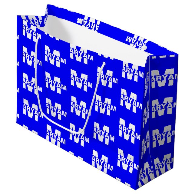 Den moderna Anpassningsbarna Monogram Namn Royal B (Framsidan Vinklad)