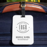 Den moderna anpassningsbarnas logotyp-företag med  bagagebricka<br><div class="desc">Den moderna anpassningsbarnas logotyp-företag med varumärke</div>