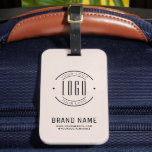 Den moderna anpassningsbarnas logotyp-företag med  bagagebricka<br><div class="desc">Den moderna anpassningsbarnas logotyp-företag med varumärke</div>