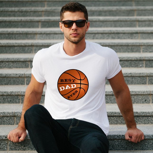 Den moderna basketbollens bästa Pappa någonsin i F T Shirt (Skapare uppladdad)