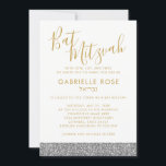 Den moderna Bat mitzvah inbjudan till Guld i Silve<br><div class="desc">Den Bat mitzvah inbjudan till silver och guld med utrymme för ett Hebreiskt Namn är modern, minimal, enkel och trendig och elegant för det sofistikerade unga dam. ・ ・ ・ ・ ・ ・ Klicka YTTERLIGARE på ANPASSA om du vill ändra typsnitt, färg och bakgrund eller redigera design som du vill...</div>