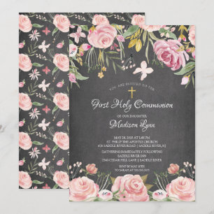 Den moderna  Blommigten för Rosa, första Heligan Inbjudningar