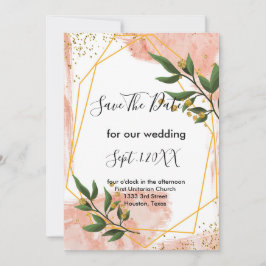 Den moderna Blommigten Guld Ram i Elfenbenskusten  Inbjudningar