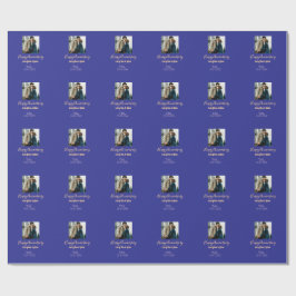 Den moderna boho lycklig-årsdagen lägger till namn presentpapper