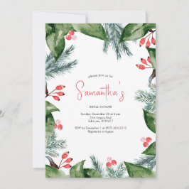 Den moderna botaniska Boarder-Möhippan I Inbjudningar