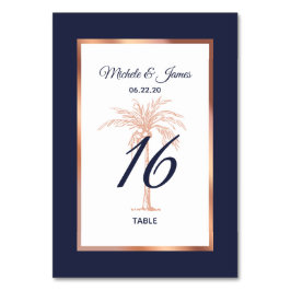 Den moderna Bröllop Bordsnummer