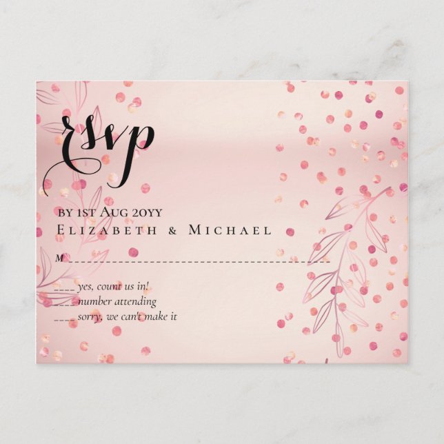 Den moderna budgeten för Trendiget Ro i Guld i Brö Vykort (Framsida)