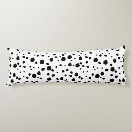 Den moderna Chicen Dalmatien Hund Animal Print Mön Kroppskudde