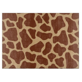 Den moderna Chicen Wildlife Giraffe Animal Print M