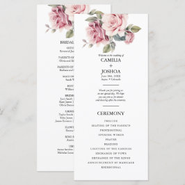 Den moderna Chicens Elegant Romantic Rosa ros Bröl Program