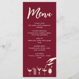 Den moderna cocktail-menyn under julets mitt i årh program