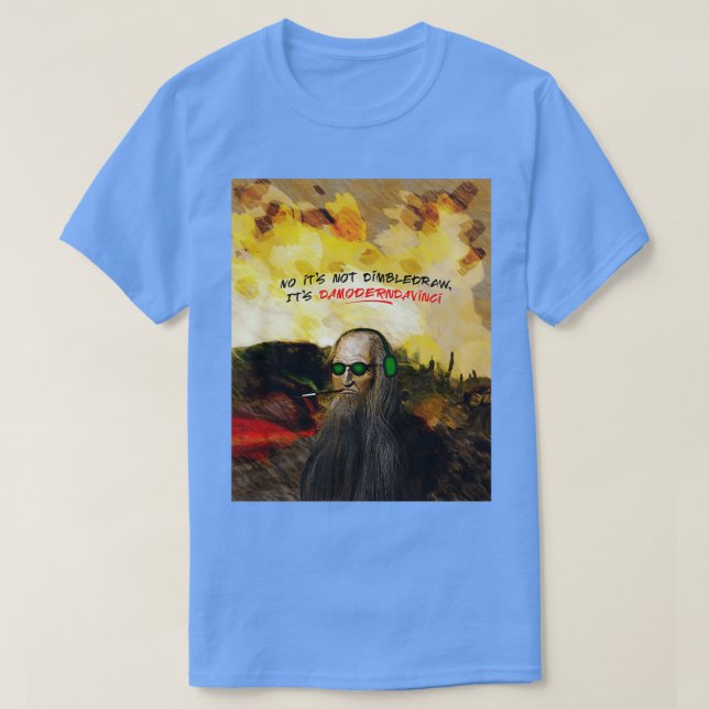 Den moderna Da Vinci T Shirt (Design framsida)