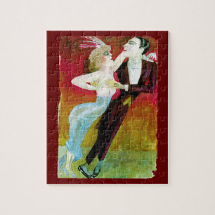 Den moderna dansen kopplar ihop vid Otto Dix Pussel
