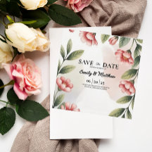 Den moderna designern för Rosa Blommigt sparar dat