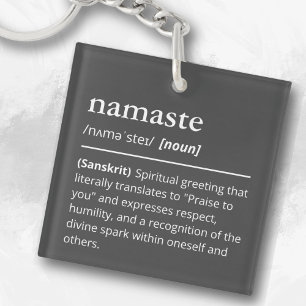 Den moderna diktaren Namaste Yoga Andlig Black