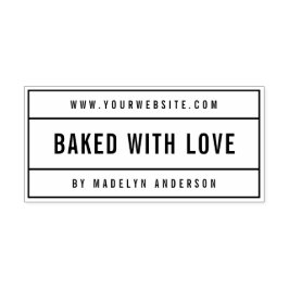 Den moderna, djärva Namn-webbplatsen med Kärlek ha Självfärgande Stämpel