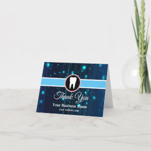 Den moderna Eleganten Dentist Ro Guld Dental Offic Tack Kort