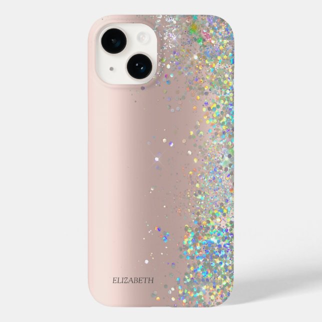 Den moderna Eleganten Ro Glitter-saquiner från Gul (Baksida)