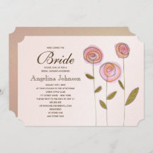 Den moderna Eleganten Ro Guld Blommigt Möhippa