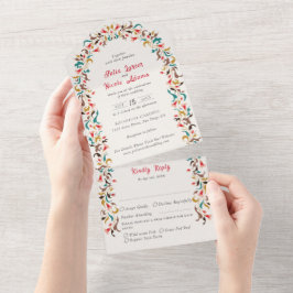 Den moderna Eleganten Romantisk Blommigt Wandeine
