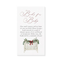 Den moderna Eleganten Santa Baby Baby Shower