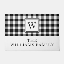 Den moderna familjen Namn med svartvitt och vitt s