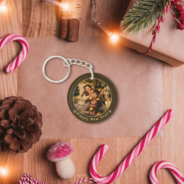 Den moderna familjens fotopatenterkedja för julfot (Skapare uppladdad)